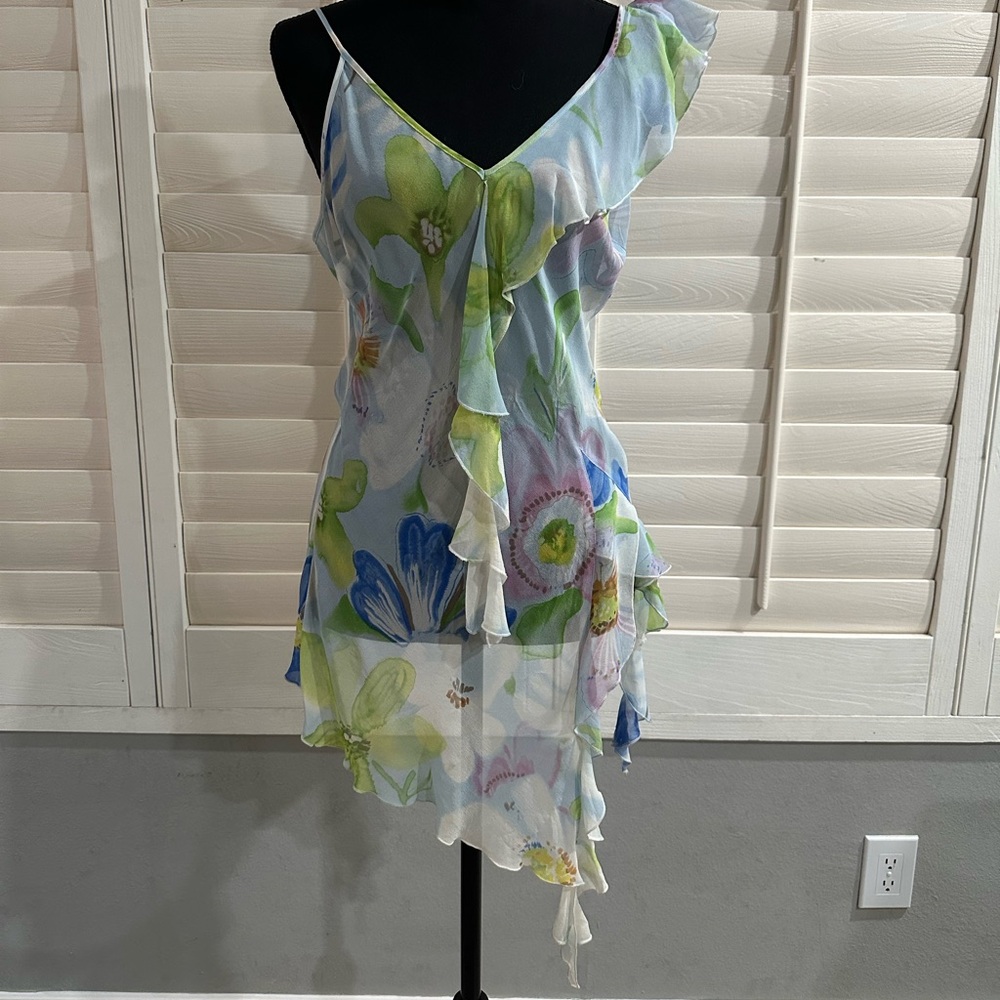 Vintage 100% silk top/dress kept in perfect condition